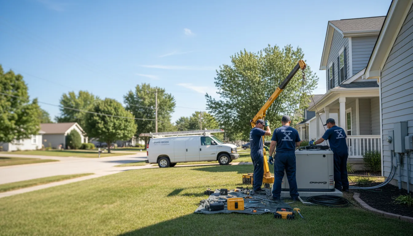 Generator Installation in Aleppo, PA near me